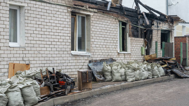 Professional Smoke Damage Removal technician working in Gaylord, MN